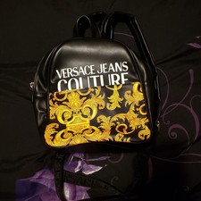 VERSACE JEANS COUTURE Mini Backpack Womens Baroque Logo Multicoloured