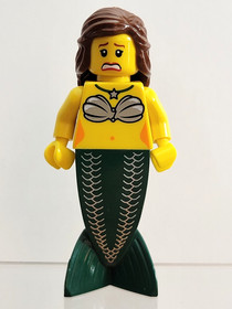 LEGO Pirates MERMAID Minifig - Brickbeard's Bounty Pirate Ship Minifigure 6243