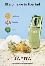 JAFRA NAVIGO Femme Eau De Toilette 3.3 fl.oz. New Caja Da ada