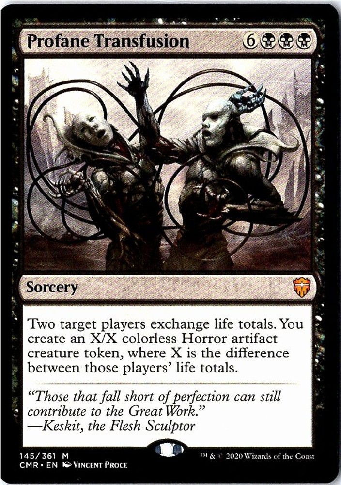 Profane Transfusion 145 Commander Legends NM