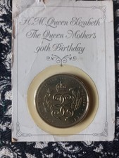 Royal Mint HM Queen Elizabeth The Queen Mother 90th Birthday Collectors £5 Coin 