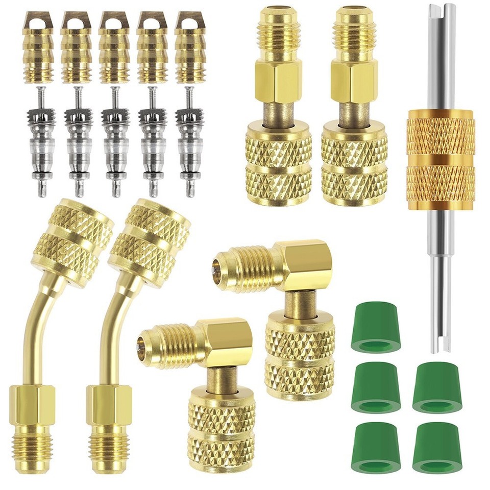R410 Adapter Kit Split -Adapter Schlauchverbinder Kühlung HVAC ...