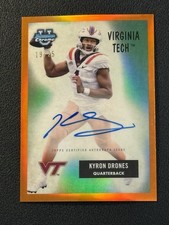 2024 Bowman University Chrome #55BV-KD Kyron Drones Auto /25 1955 Variation