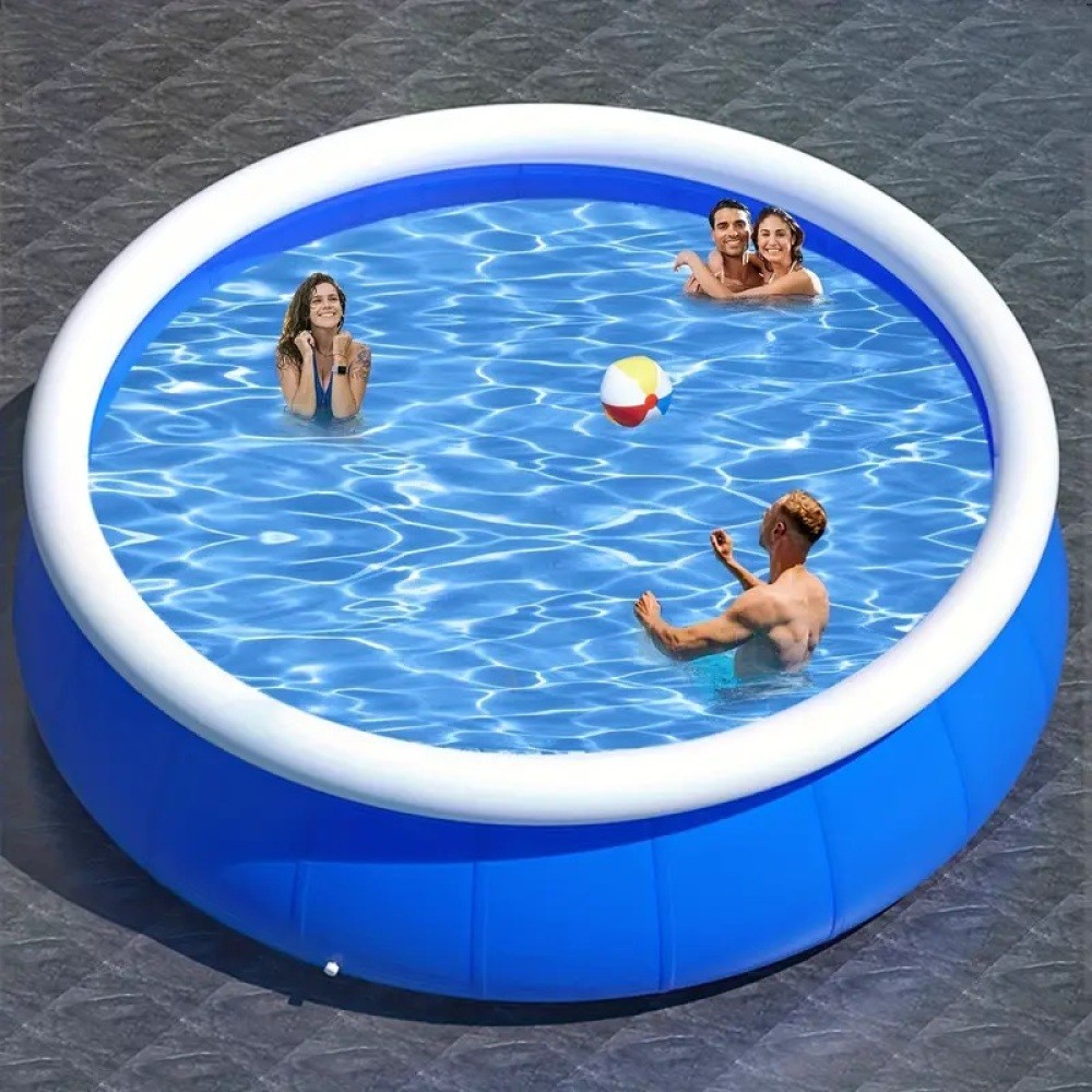 Foldable Inflatable Swimming Pool 183*51 Butterfly Inflatable Coil Mesh Pool