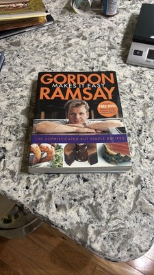 Gordon Ramsay Makes It Easy Cookbook with Bonus DVD