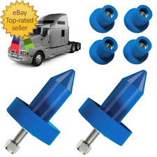 2 Pack 924 5410 Hood Pin Bushing Poly Kit Fit for Kenworth T2000 W900 T800 T600A
