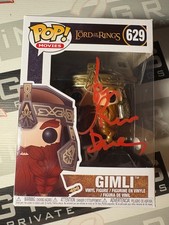 John Rhys-Davies Signed Gimli Funko Pop! Autograph ACOA - Lord of the Rings