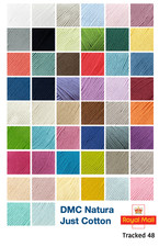 DMC Natura Just Cotton - Perfect for crochet - All Colours - 50g
