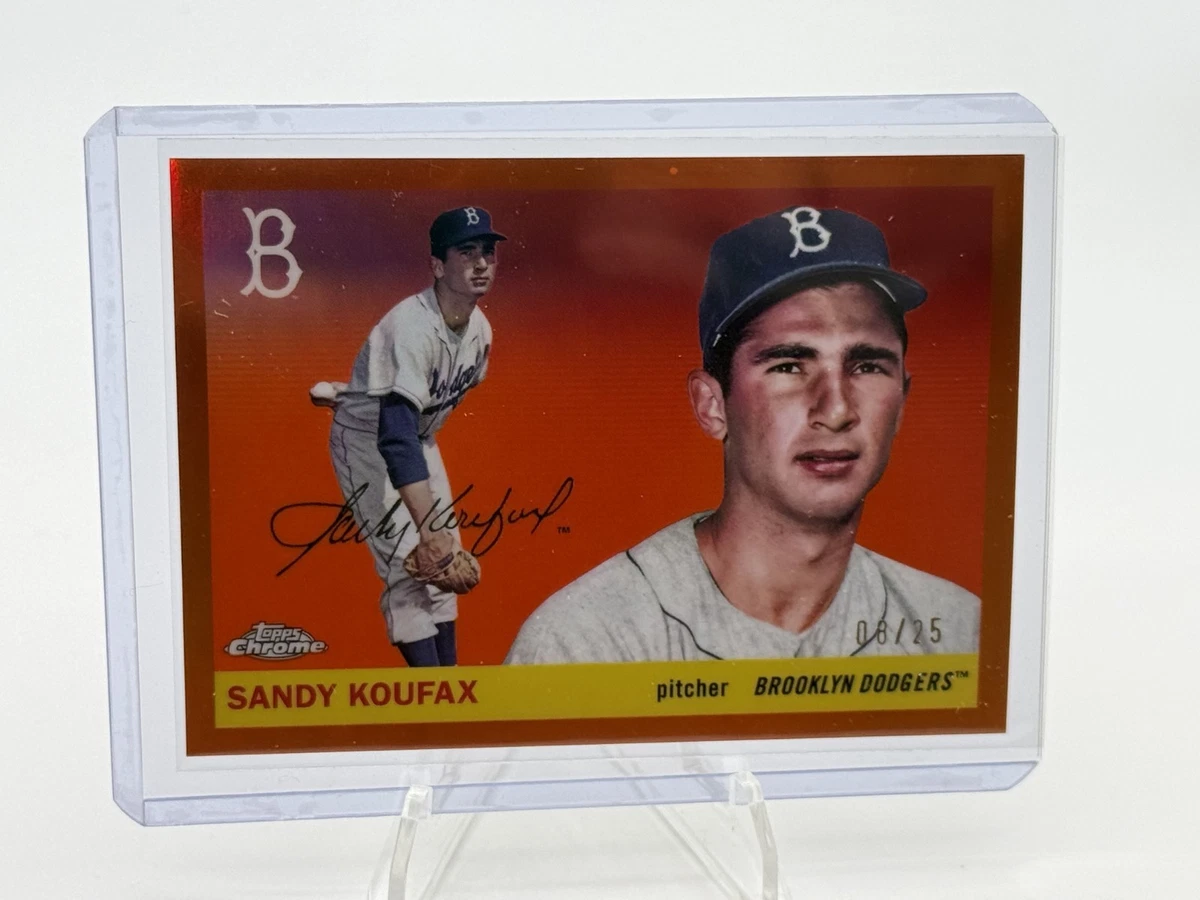 Topps Sandy Koufax Baseball Serial Numbered Sports Trading Cards 