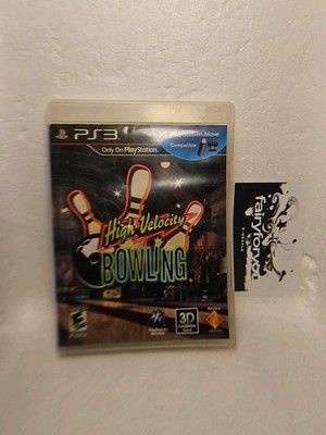 PS3 High Velocity Bowling 3D Compatible (Sony PlayStation 3, 2010) No Manual