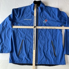 Domino's Pizza Gear Jacket - Employee Uniform - Men's XL Full Zip Extra Large