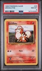 1999 POKEMON BASE SET UNLIMITED #28 GROWLITHE PSA 8