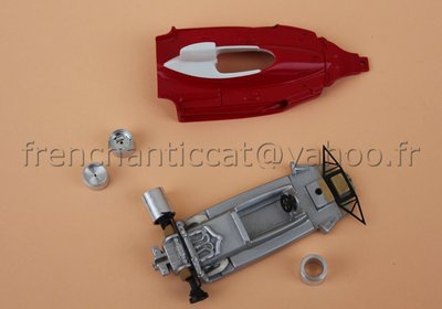ZC racing car Ferrari F1 312 T 1/43 Miniatures du Chateau Heco models