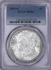 1899-O Morgan Silver Dollar $1 PCGS MS64