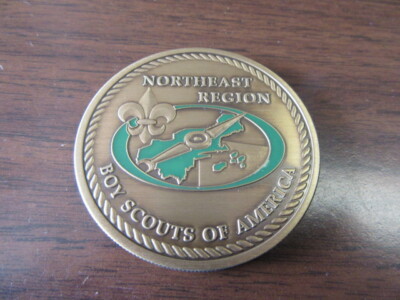 Northeast Region 2010 BSA 100th Anniversary Challenge Coin     NPC4
