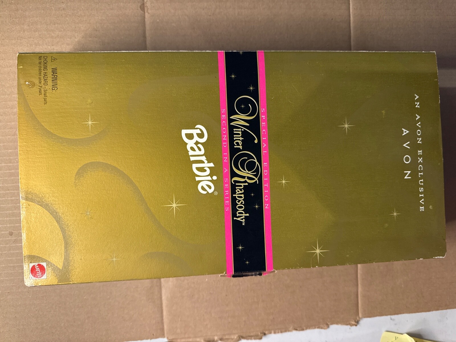 1996 Avon Special Edition Barbie Winter Rhapsody Blonde Collector Doll 16873