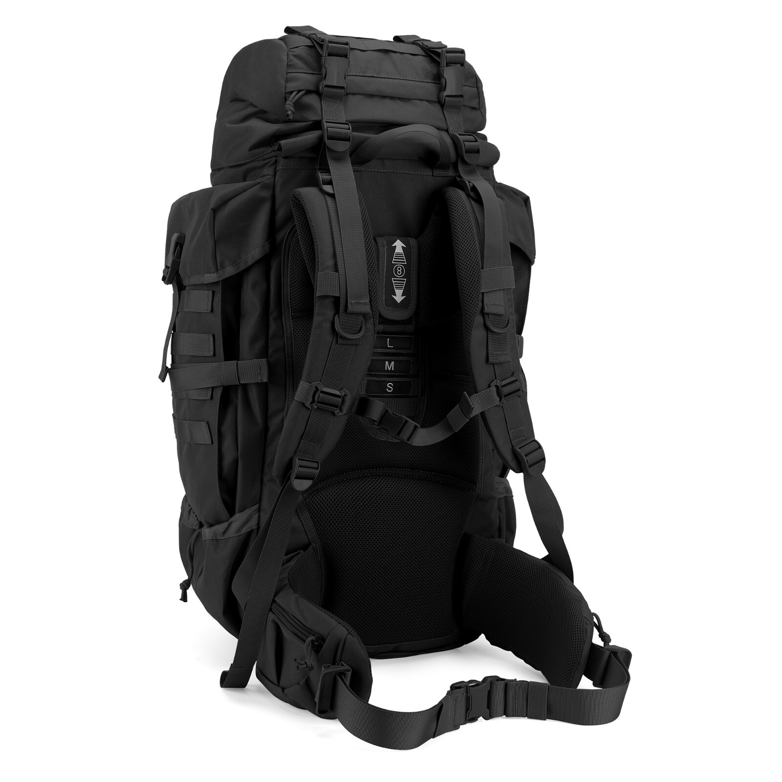 Mardingtop 70L Militär Rucksack Trekkingrucksack mit Regenschutz für Wandern