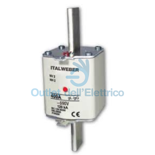 ITALWEBER 1520100 FUSIBILE NH2C KTF GG 100A 500V