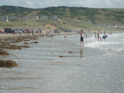 Foto 6x4 Wasseraffen bei Rossnowlagh Rossnowlagh Upper genießen den Zwilling c2009