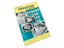Pineapple Crochet Pattern Book Doily, Runner, Tablecloth, Placemat, Centerpiece