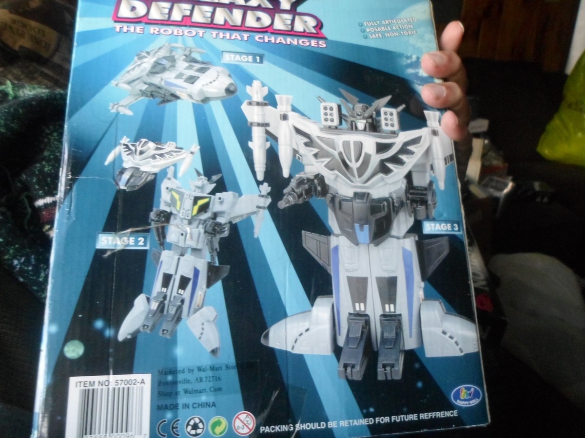 GALAXY DEFENDER Aerobot Happy Well robot that changes Cyberbot