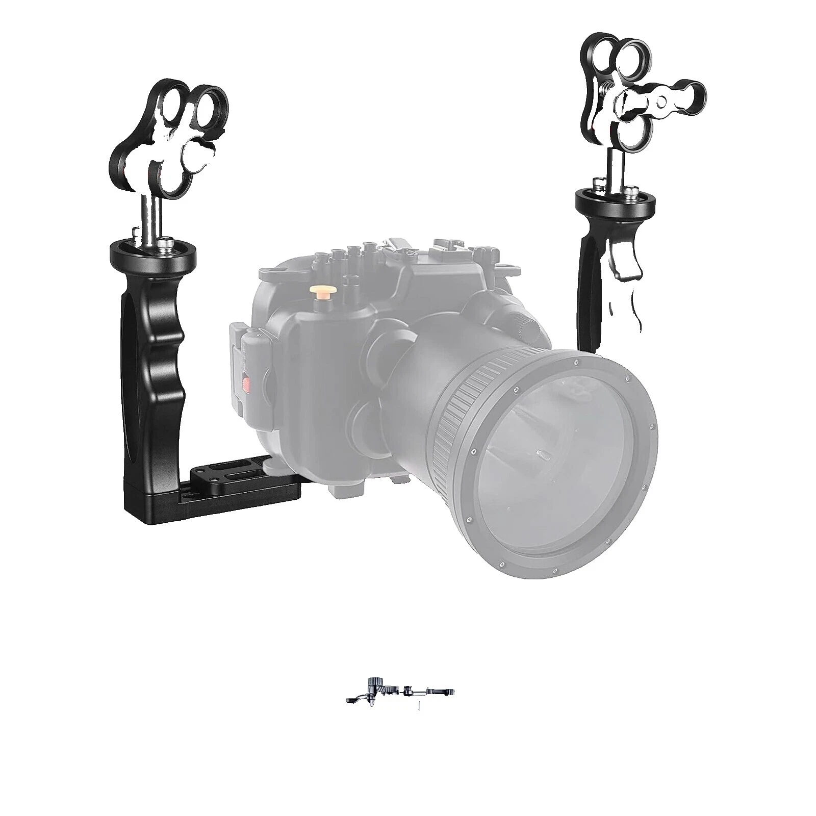 Cámara bajo el agua de aluminio estuches y viviendas para Canon