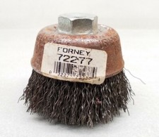 72277 Forney 2-1/2" x 2" x 1/4" Wire Wheel Brush 72277 - Free Shipping