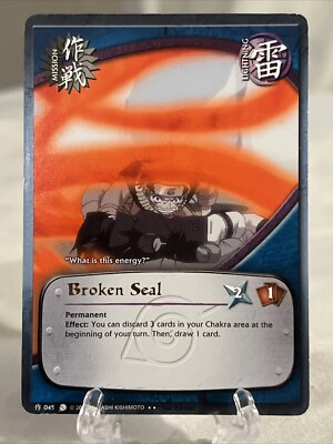 Naruto CCG 1st Edition Broken Seal 045 Gold NM | eBay