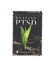 STAMP US SCOTT B7 "Healing PTSD" FIRST CLASS MNH 2019