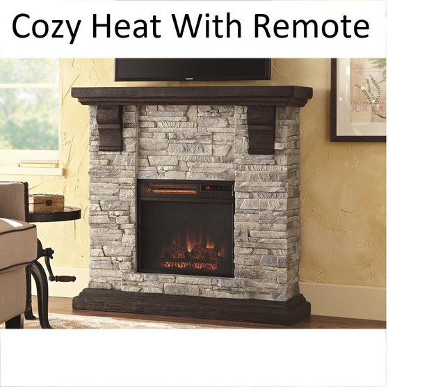 Electric Fireplace With 44 Mantle For Sale Online Ebay