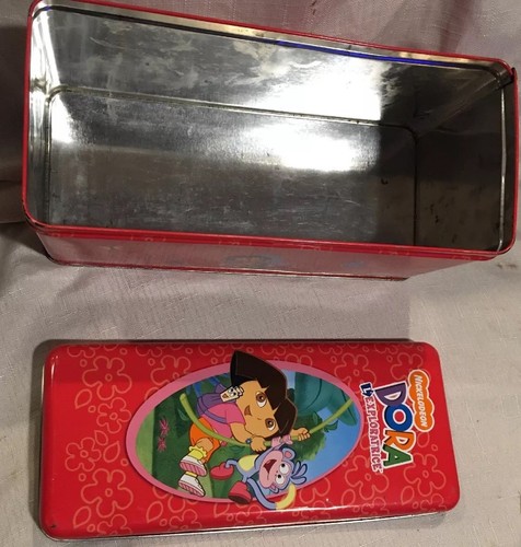 Dora The Explorer VIEW MASTER Viewer w/ Storage Tin & 3-Reel Disk Set A - B - C - Picture 10 of 12