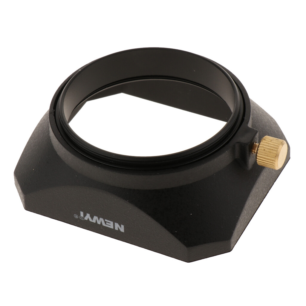 P Prettyia 49mm Gegenlichtblende Eckig - Für Canon, Sony, Pentax & Leica Objektive