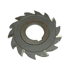 63MM SIDE AND FACE MILLING CUTTER 4MM WIDE 22MM BORE SIDE CUTTER RDGTOOLS