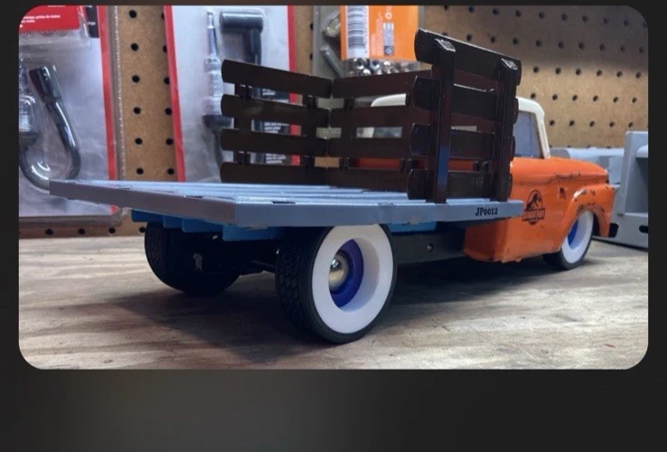 1 set of 4 custom wheels for tonka, structo, buddyl, buddy l, ertl, nylint, - Image 2 of 4