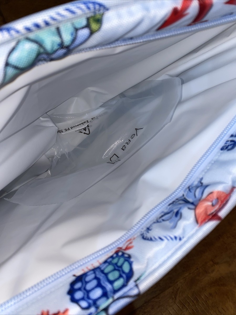 New Net Vera Bradley Lighten Up Sea Turtles Large Insulated