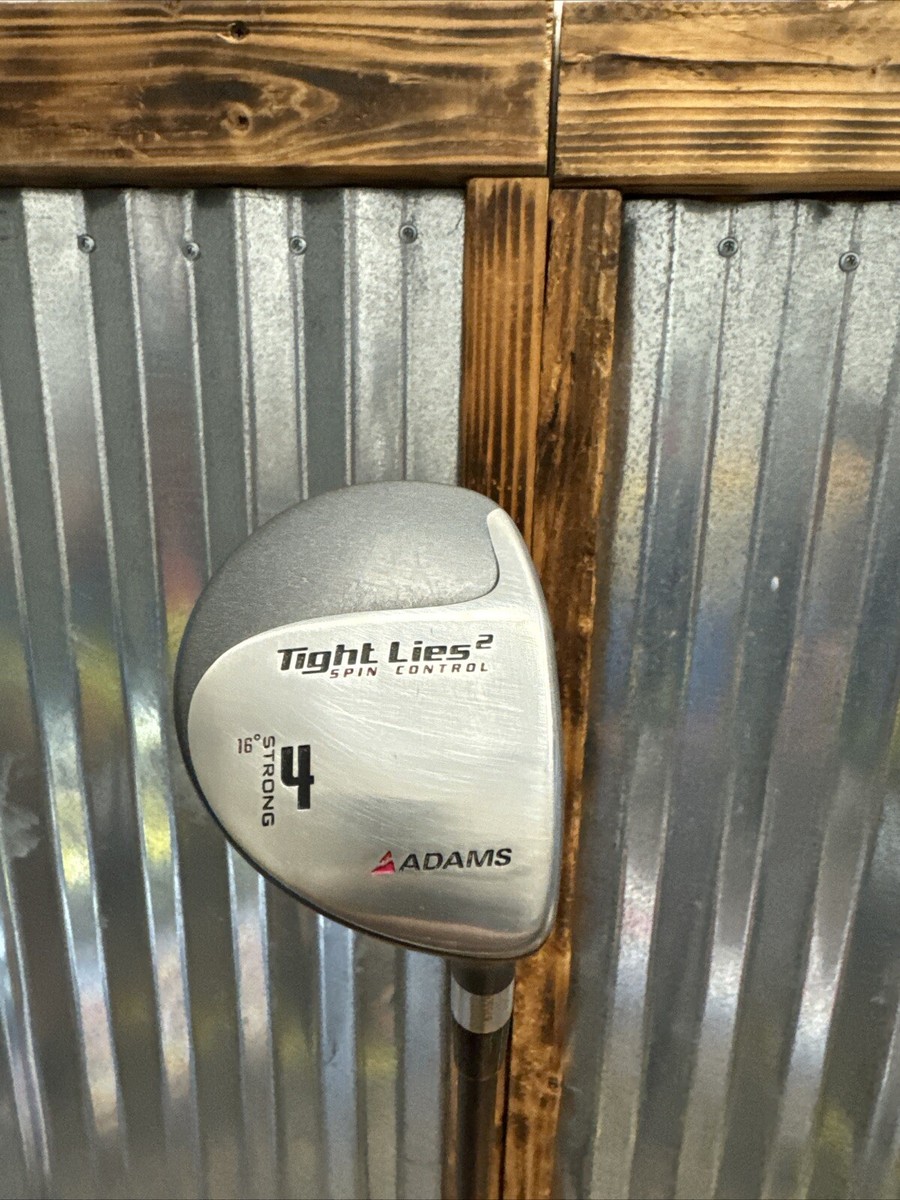Adams Tight Lies 2 Spin Control Strong 4 Wood 16 Degree RH Stiff