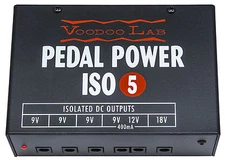 New Voodoo Lab Pedal Power ISO 5 Guitar Effects Pedal Power Supply