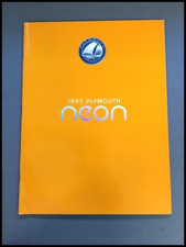 1997 Plymouth Neon And Expresso 32-page Vintage Car Sales Brochure Catalog