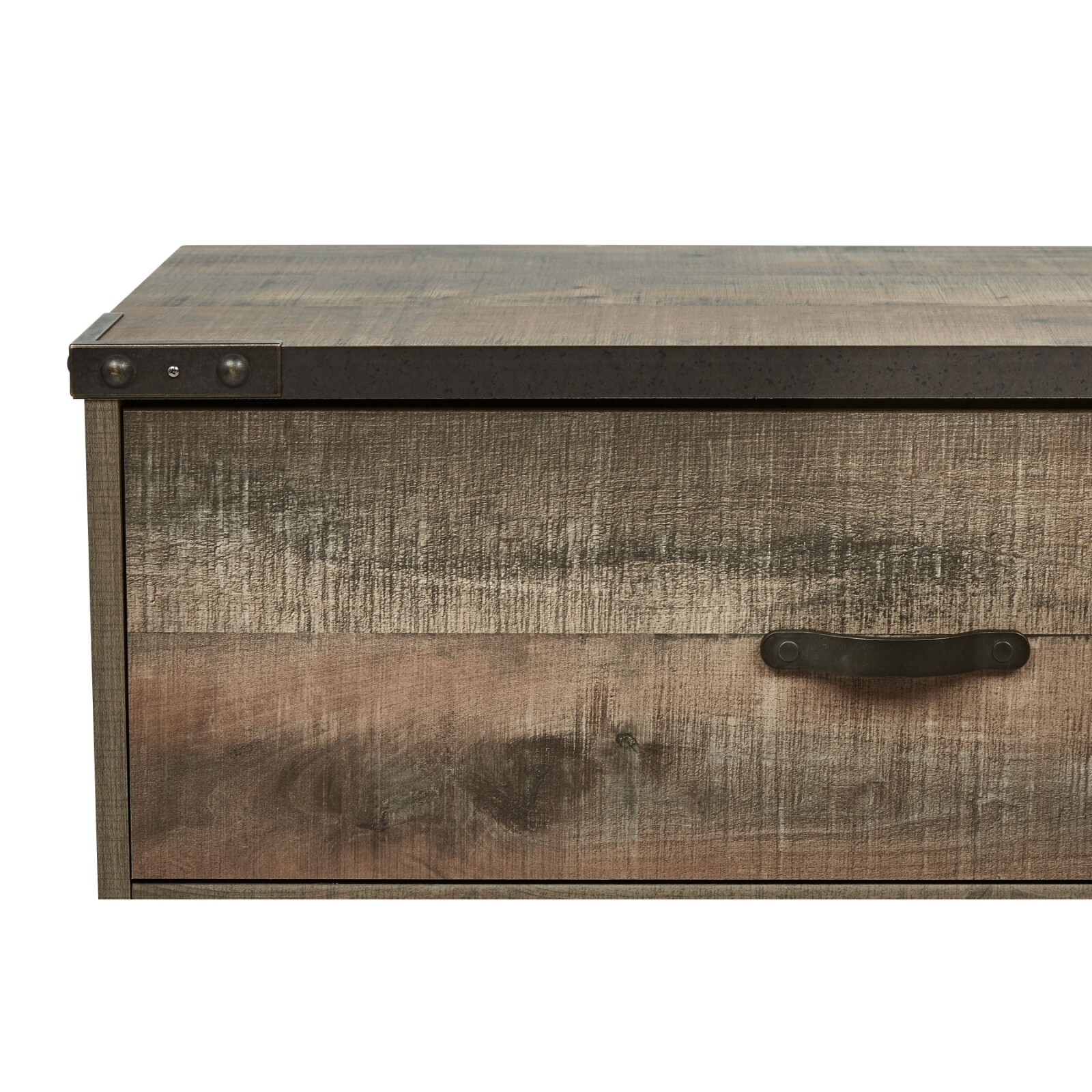 Signature Design by Ashley Trinell - Brown - Large TV Stand