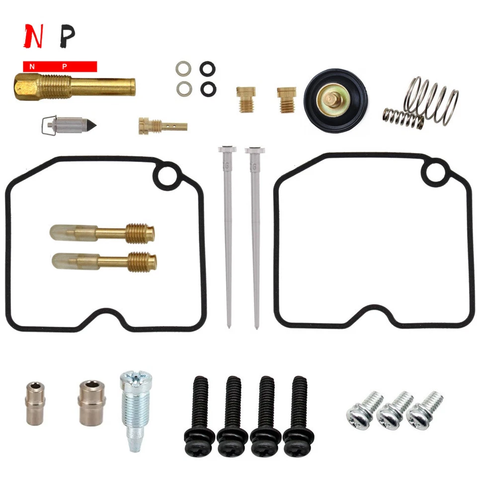 Carburetor Repair Rebuild Kit For Kawasaki Vulcan 1500 VN1500D Classic VN1500A - Image 4 of 4