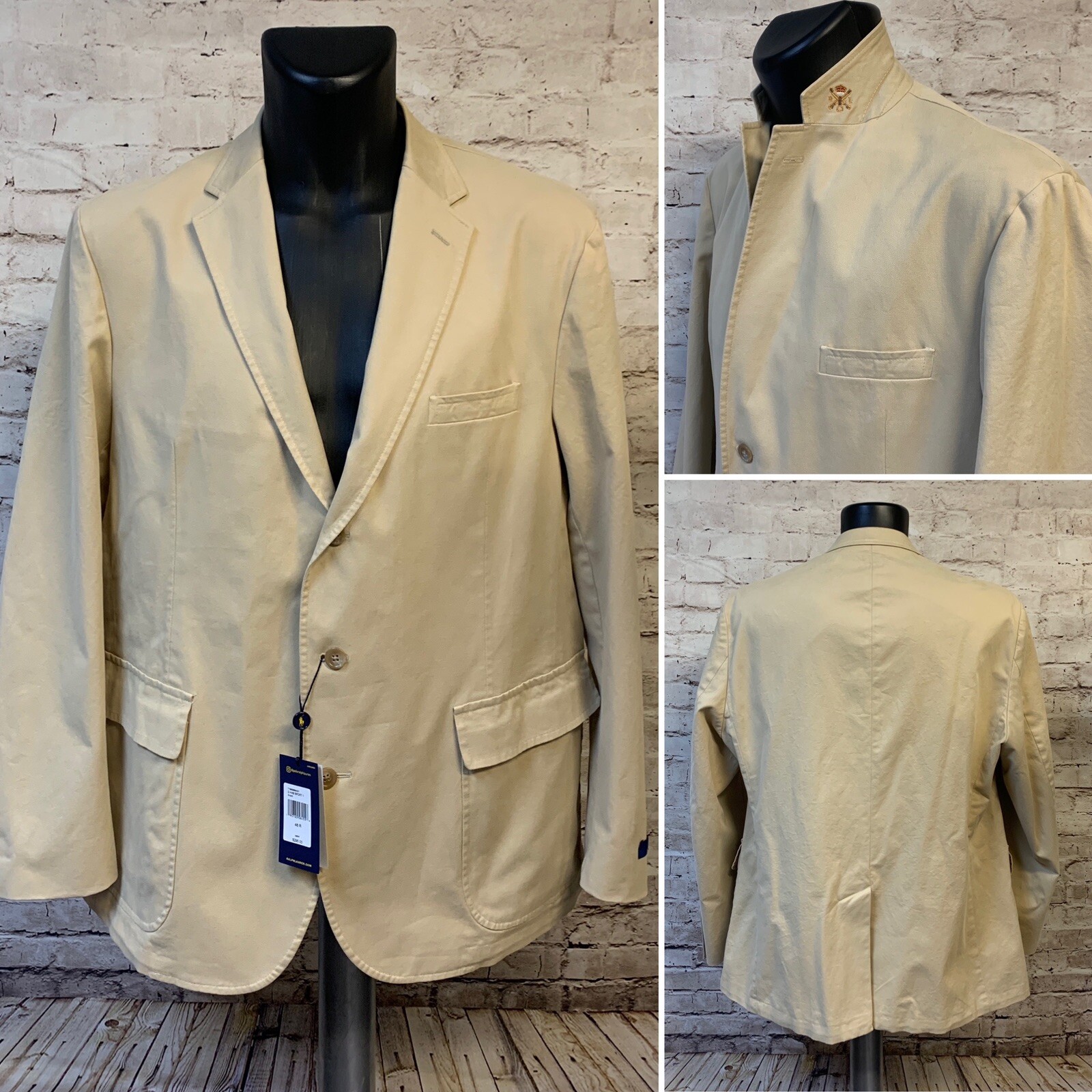 cotton chino sport coat