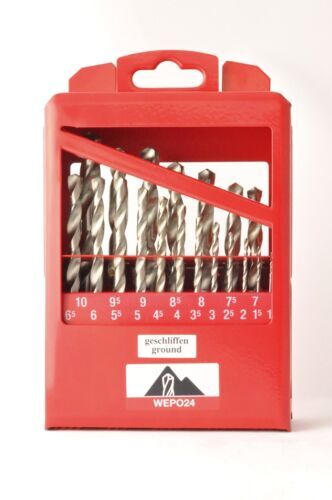 ORION Spiralbohrer-Satz HSS DIN 338 Rollg. 1,0-10,0 Mm / 0,1 Mm In Kassette