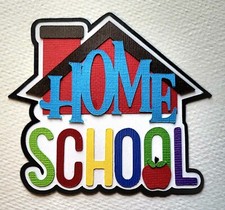 Home School Title . Scrapbook, Card Making Paper Piecing