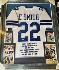 EMMITT SMITH Signed Autographed Dallas Cowboys Jersey