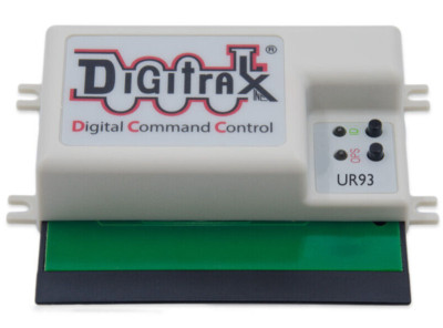 Digitrax UR93E Duplex Radio Transceiver ~ Replaces UR92CE ~ With Power Supply