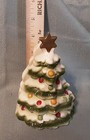 Vintage Lefton Christmas Tree Napkin Holder & Handicap Village Girl w/Presents — photo 9