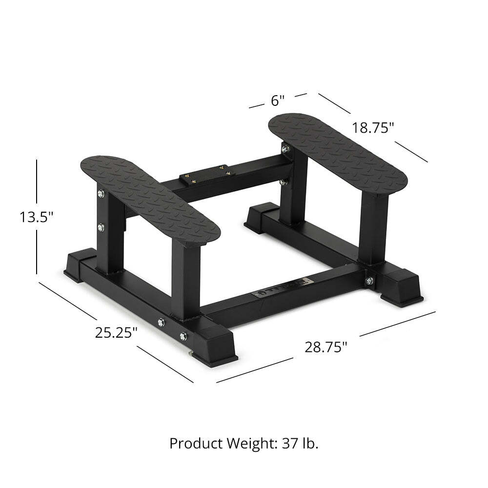 Titan Fitness T Bar Rowing Platform, Elevated/Angled Design