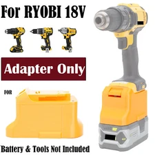 For Ryobi 18V Lithium Battery Convert for Dewalt 20v Series Tools Adapter Only