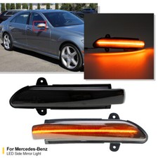 2x Schwarz LED Seitenspiegel für Mercedes Benz CLS/S/E Klasse W219 W221 W211 2x Schwarz LED Seitenspiegel für Mercedes Benz CLS/S/E Klasse W219 W221 W211