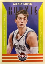 Alexey Shved Panini Past and Present 12-13 #250 Rookie Minnesota Timberwolves